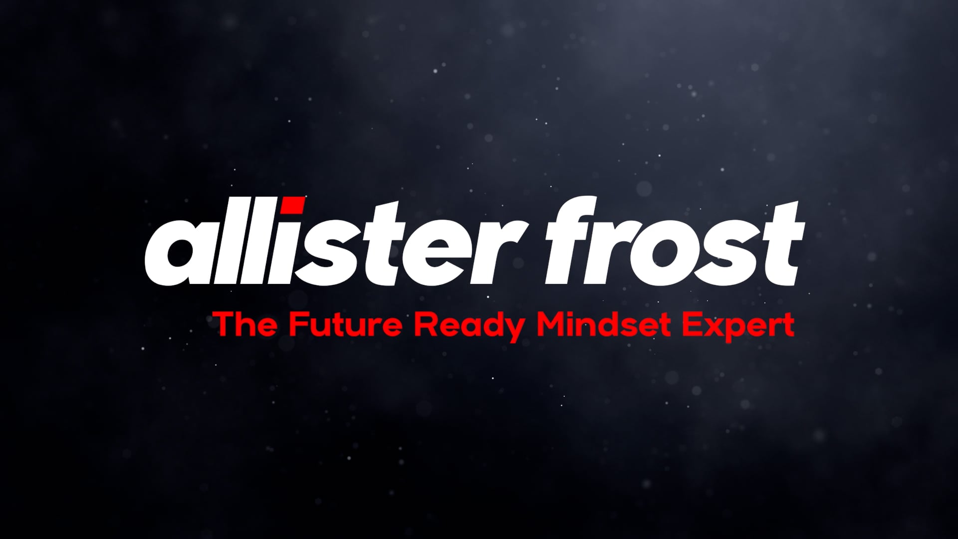 Allister Frost Showreel