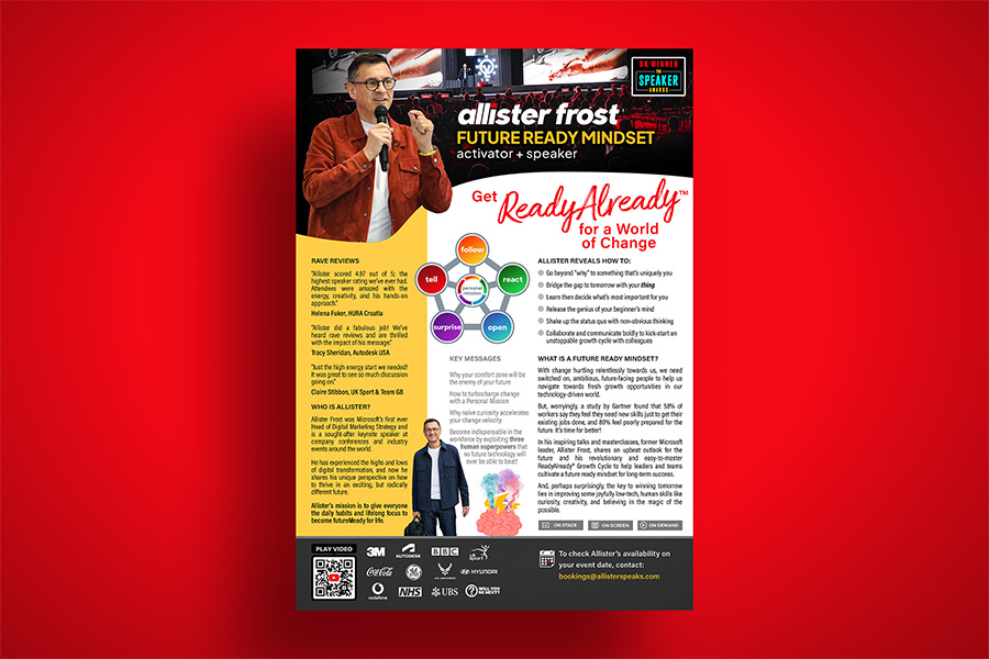 Allister Frost ReadyAlready Onesheet