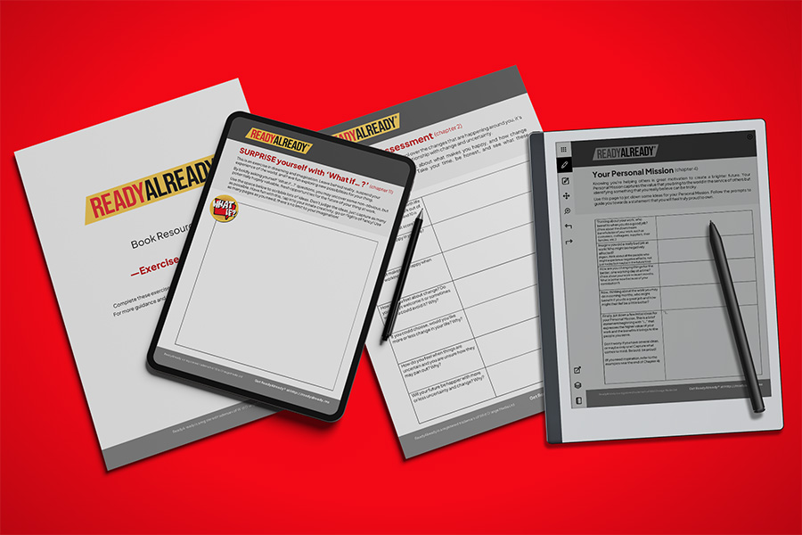 ReadyAlready book Exercise Sheets