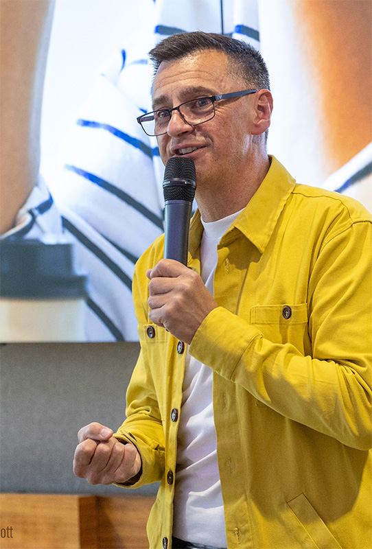Allister in Yellow Shacket with Spirax Sarco