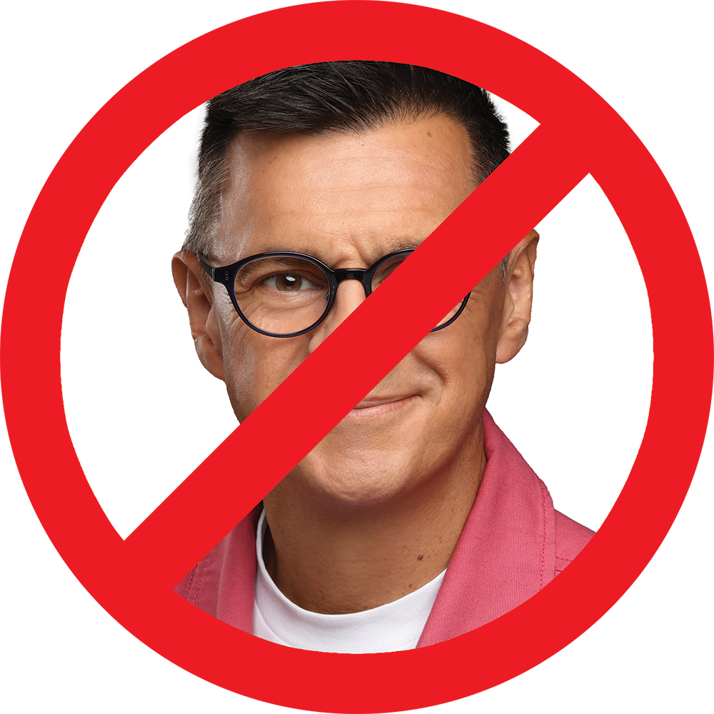 Reasons not to book Allister Frost as your Keynote Speaker