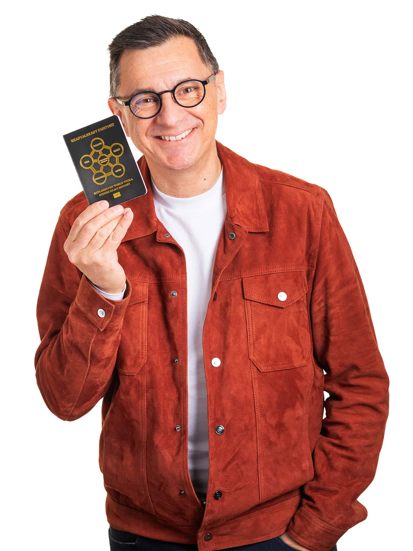 Allister Frost with ReadyAlready Passport