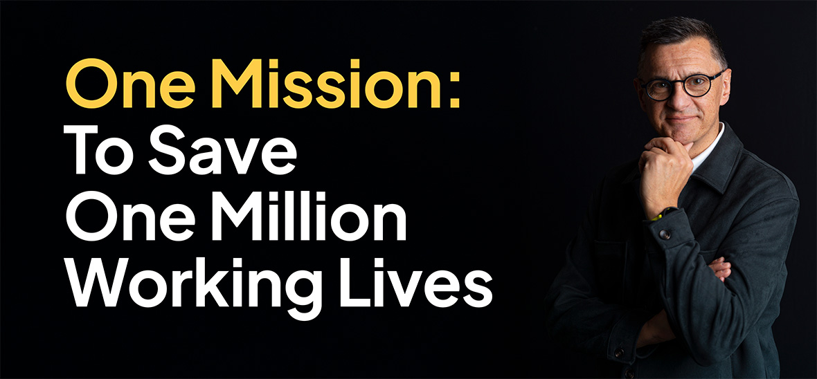 One Mission to Save One Million Working Lives - Allister Frost