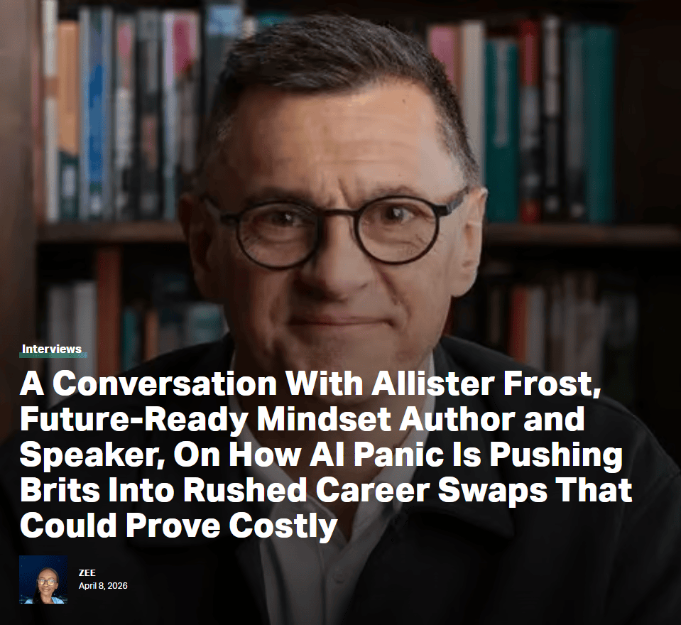 Allister Frost article in TechRound