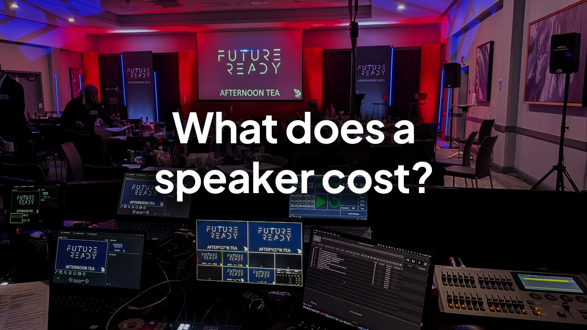 What Does a Speaker Cost?